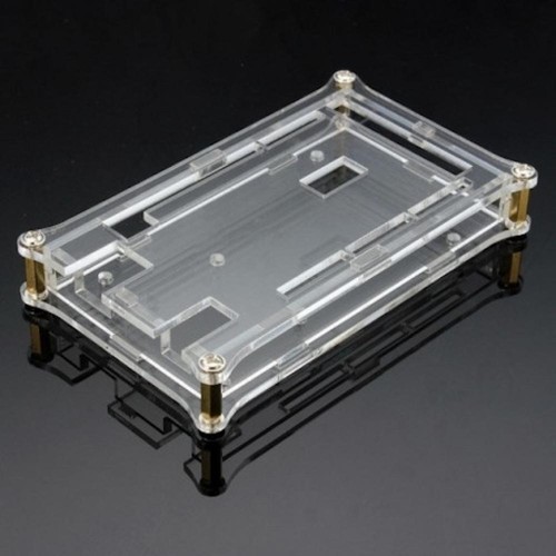 Acryl gehäuse für - acryl, arduino