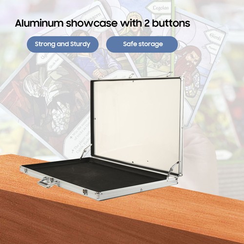 Aluminium vitrine mit tasten - aluminium, 2