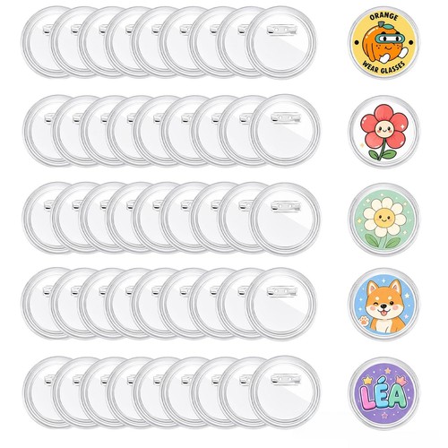 Acryl button gehäuse - acryl, button-gehäuse